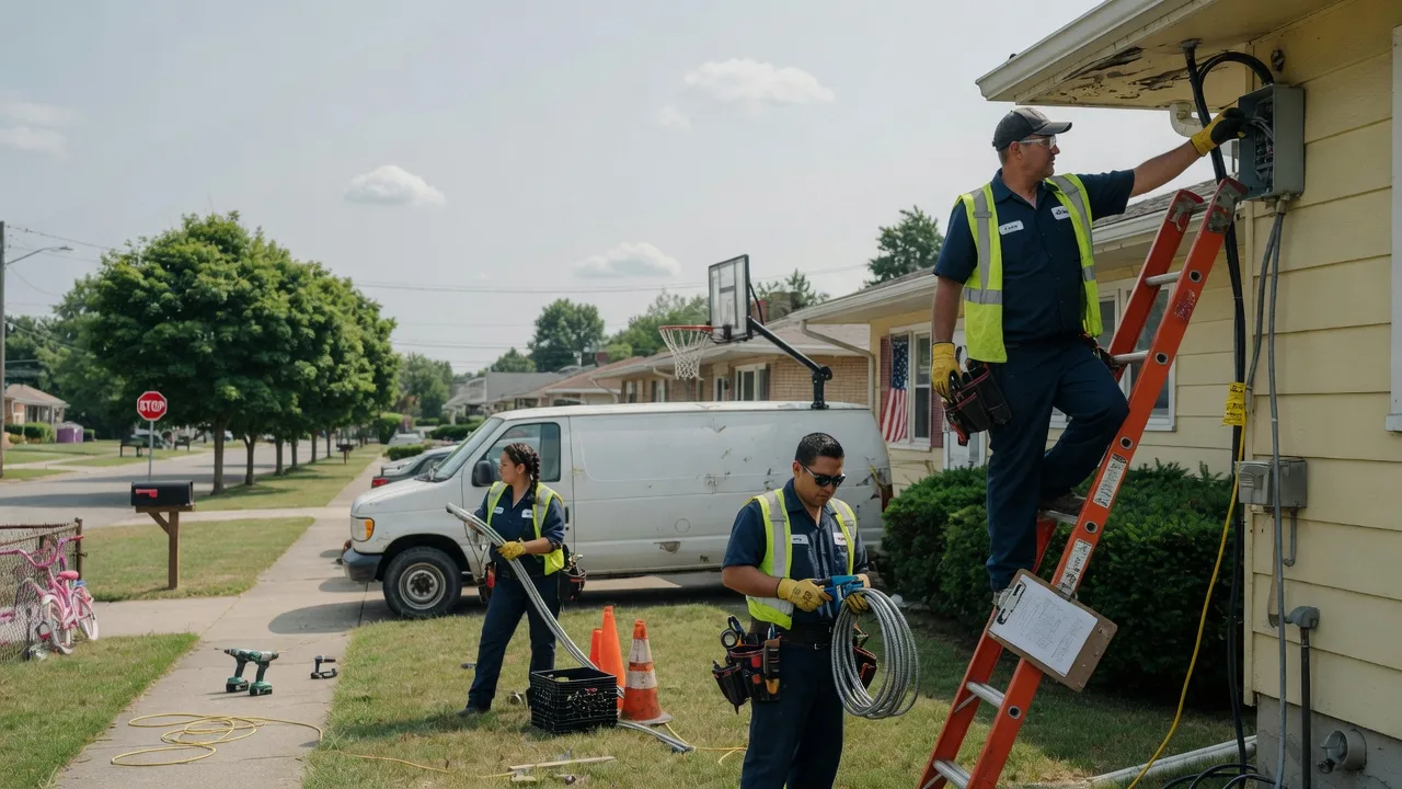 Licensed Electrician in James City, PA near me